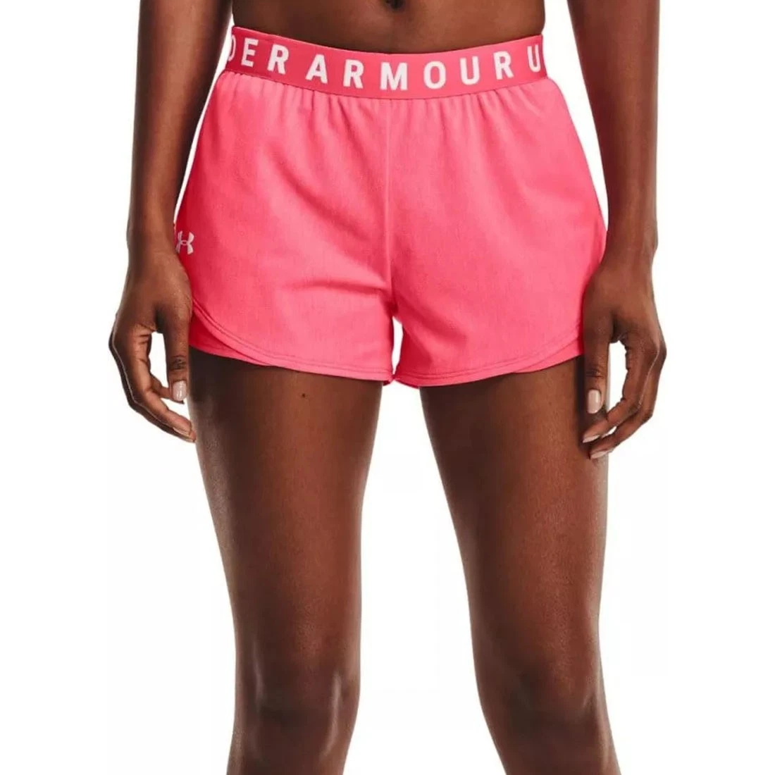 Under Armour UA Play Up 3.0 Twist Women's Pink White Gym Training Running Shorts
Opens in a new wind