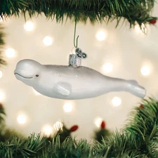 Old World Christmas - Beluga Whale - 12544