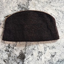 Vintage 1960s Beaded Handbag K G Charlet Paris Mirror Included