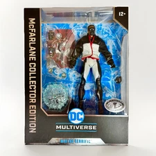 NEW Mister Terrific DC McFarlane Platinum Chase Figure- Multiverse IN HAND #27