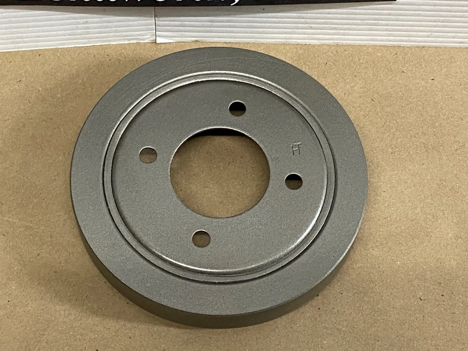 OEM 71 Cadillac Deville 472/500 Engine CRANK CRANKSHAFT BALANCER DAMPER - Image 3 of 4