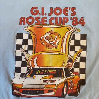 Vtg 1984 G I Joe's Rose Cup Portland Oregon Trans Am Race T-Shirt Size L