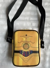 Buckle Down Star Wars C-3PO Crossbody Bag NEW!