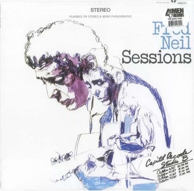 New: FRED NEIL - Sessions (Reissue 4 Men Beards) VINYL