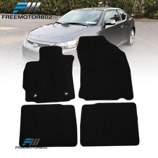 Fits 14-16 Scion Tc Front Rear Floor Mats Carpet Black Nylon 4pc Set Fits 14-16 Scion Tc Front Rear Floor Mats Carpet Black Nylon 4pc Set