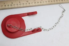 Master Plumber Flapper with Chain & Hook Red 88662