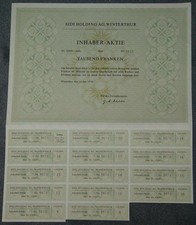 Sidi Holding AG 1970 1000 CHF