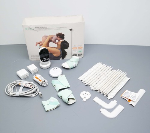 Owlet Dream Duo (Gen 2) Smart Baby Monitor Bundle with Sock and Camera