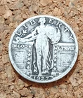 1927 Standing Liberty Quarter - Great Details.  SLTW7