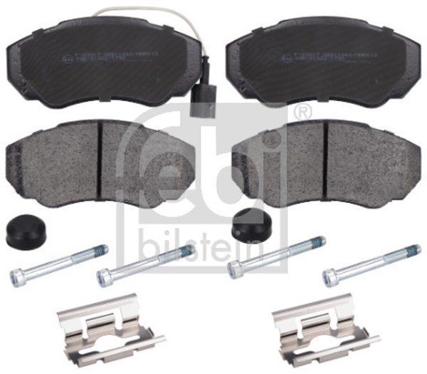 Bremsbelagsatz Scheibenbremse Febi Bilstein 116049 FüR Peugeot Fiat CitroËN 230-image