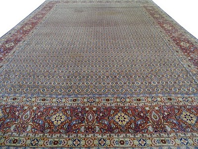 Moud - 338 x 245 cm - Professionally Cleaned - Hand-knotted Oriental Rug