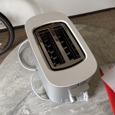 ZWILLING Enfinigy 2-Slice Toaster Silver Stainless Steel Crumb Tray 7 Settings