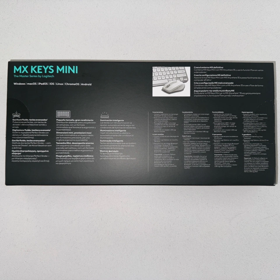Logitech MX Keys Mini Wireless Illuminated (Italian) - Image 2 of 3