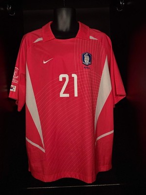 2002-2003 South Korea J S Park HOME Kit Soccer Jersey Shirt Nike