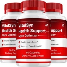 (3 Pack) Vitalsyn Capsules – Vitalsin All Natural Blend Glycogen Support