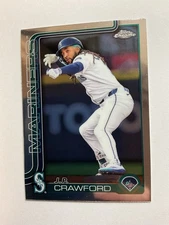 J.P. Crawford #181 Seattle Mariners - 2025 Topps Chrome Baseball  MLB