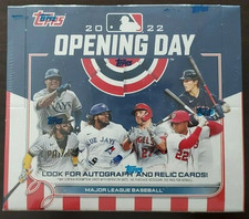 2022 Topps Opening Day Baseball Hobby Box Factory Sealed MLB Autograph Rookies
