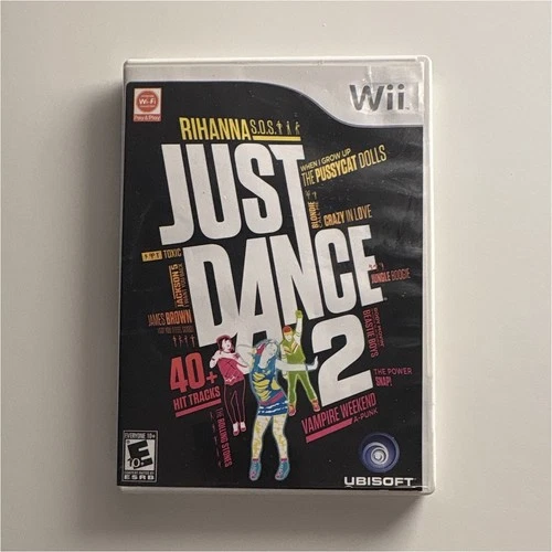 Ubisoft Just Dance 2 Nintendo Wii Multiplayer Music & Dance E10+ NTSC 2010