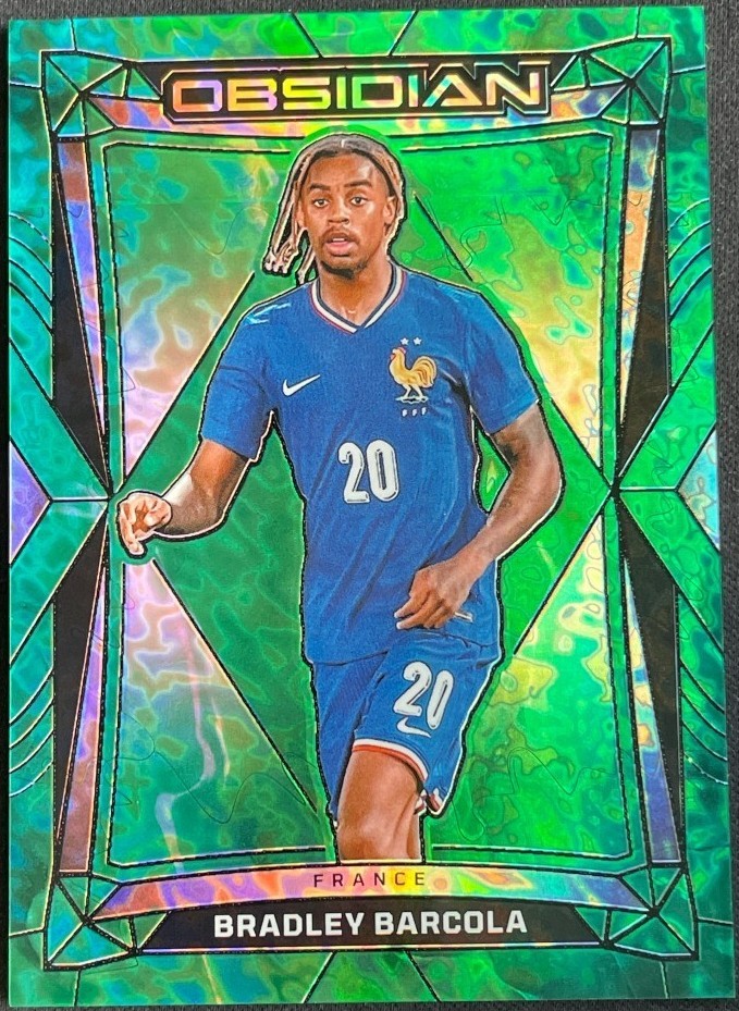 2024-25 Panini Obsidian - Bradley Barcola #90 Electric Etch