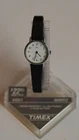 Vintage NOS Timex BA Cell Silver Tone Quartz Analog Ladies Watch New Battery