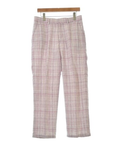 AURALEE Slacks PinkxPurplexWhite(Check Pattern) 4(Approx. M) 2200612746015 - Picture 1 of 7