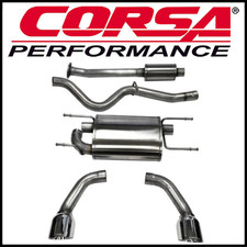 Corsa Sport 2.5" Cat-Back Exhaust System fit 2012-2024 Subaru BRZ/Toyota 86/GR86