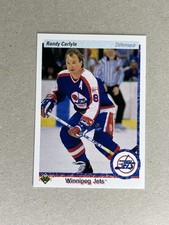 1990-91 Upper Deck Randy Carlyle Winnipeg Jets #331