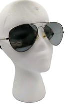Vintage Foster Grant Silver Metal Pilot Sunglasses Taiwan