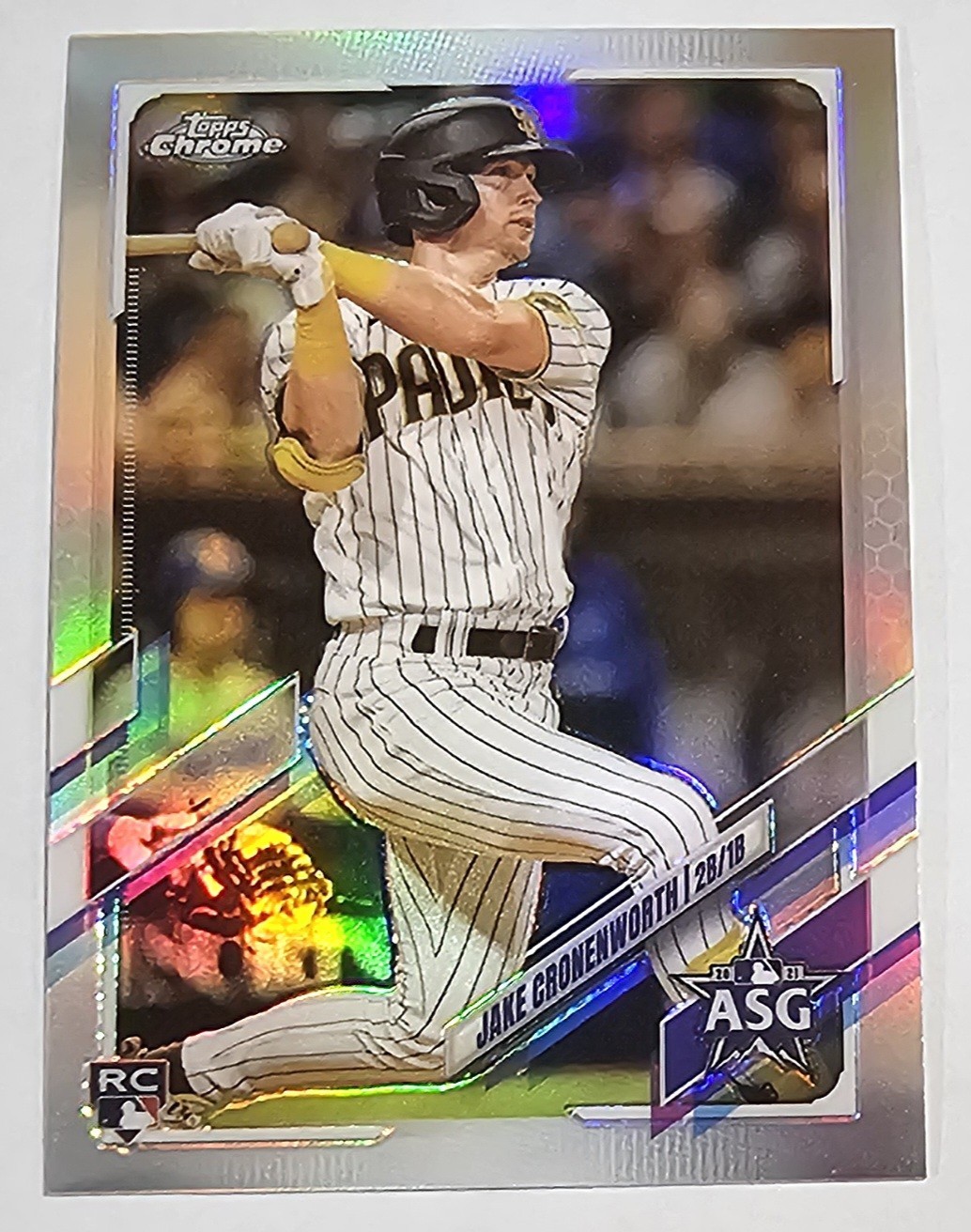 2021 Topps Chrome Card Jake Cronenworth Rookie #ASG-46 2021 All-Star Game Padres