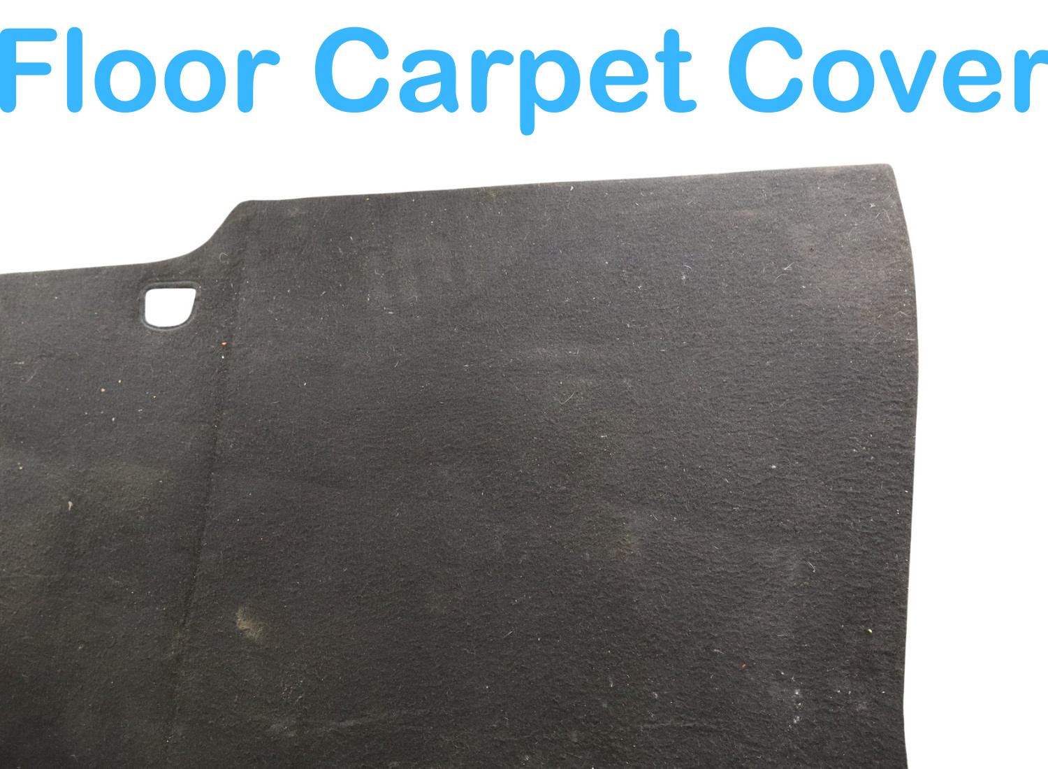 14-20 Maserati Quattroporte Rear Trunk Floor Carpet Cover Panel Black Oem