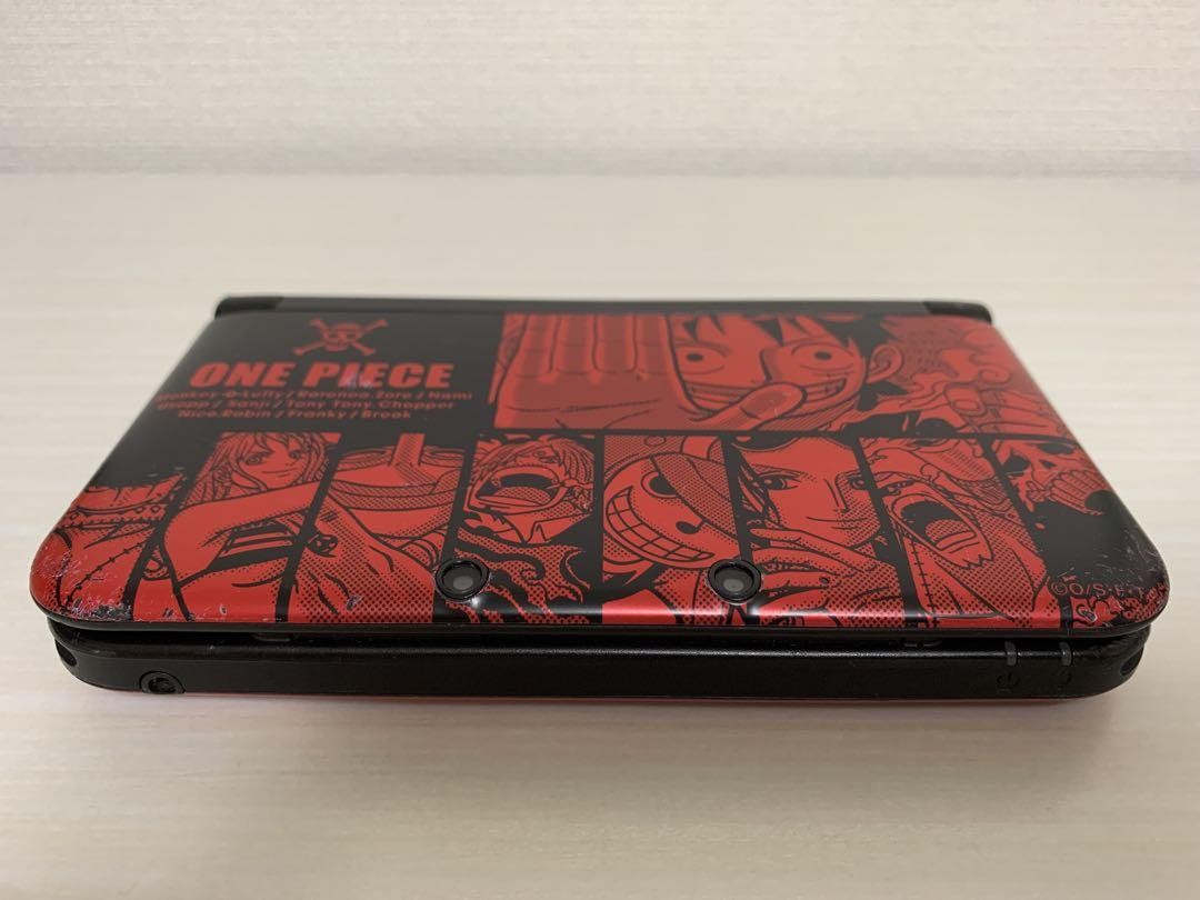 Nintendo 3DS LL XL One Piece Unlimited World Red Luffy
