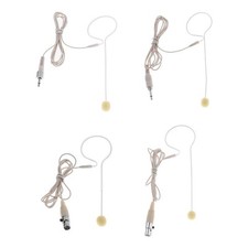 Headworn Microphone Single Headset Skin Color for Voice