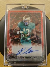 2024 Leaf Collective Jeremiyah Love Auto Autograph #d 4/5