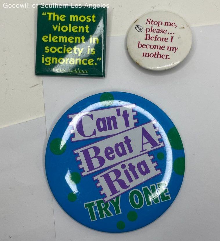 Multi Collection Pinback Button Lot - image 3