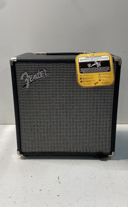 Fender Rumble 25 V3 Bass Combo Amplifier 25W For Parts or Repair