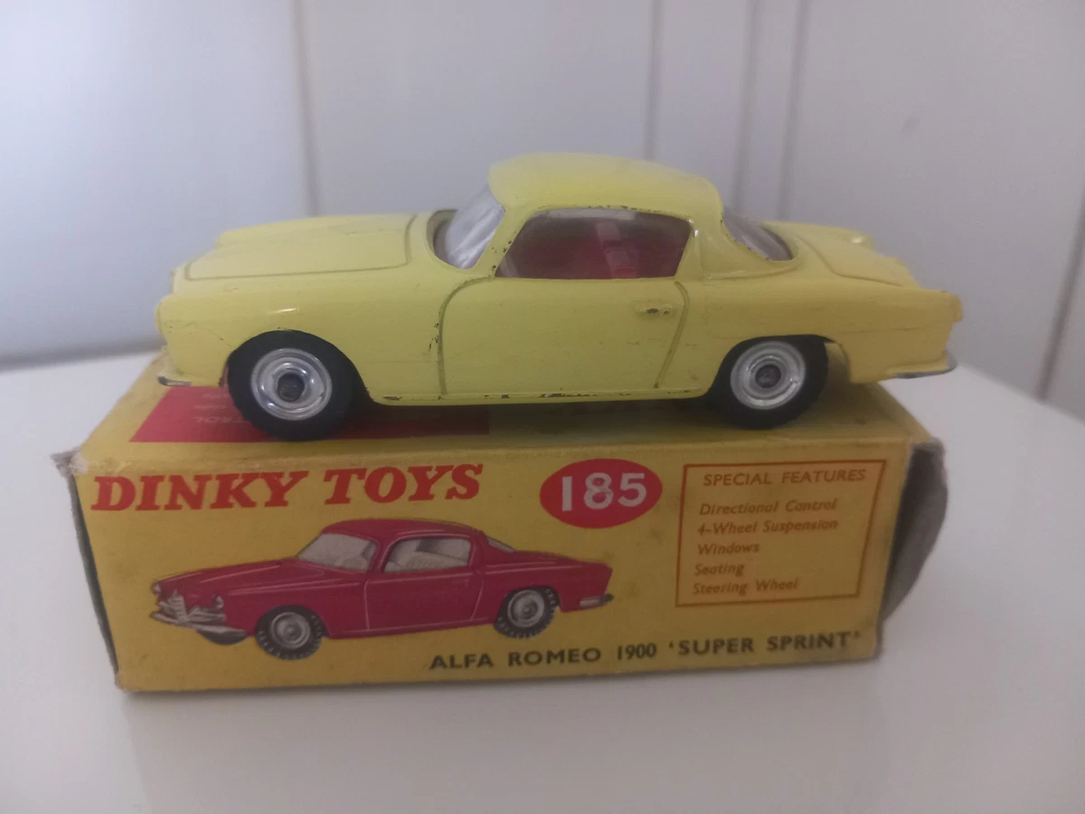 Dinky Toys 24J-527 Alfa Romeo Coupé – Vitres Et Jantes Concaves, Made In France