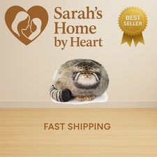 Steppe Cat Plush 35cm/14inch Pallas Cat Stuffed Animal, Cute Plushies for Gir...