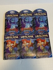 Disney Lorcana TCG - Ursula's Return Sleeved Booster Pack, lot of 6 Packs