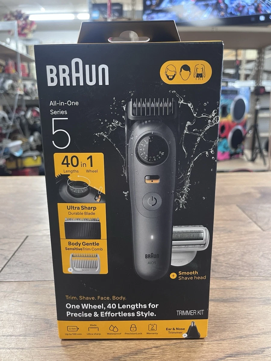 Braun All-in-One Series 5 Trimmer Kit Waterproof AIO5510