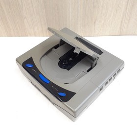 SEGA SATURN CONSOLE with 2 Light Virtua Gun controllers & 5 Games Japanese Gray