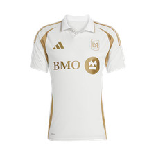 Adidas LAFC 2025/26 Away Jersey White US Sizing Non Marking Ver.