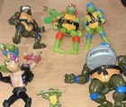 TMNT Teenage Mutant Ninja Turtles Action Figures Some Vintage Some Recent Lot