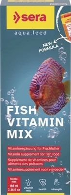 Sera Ergänzungsfutter für Aquariumfische Vitamin Mix 100 ml  Fischfutter