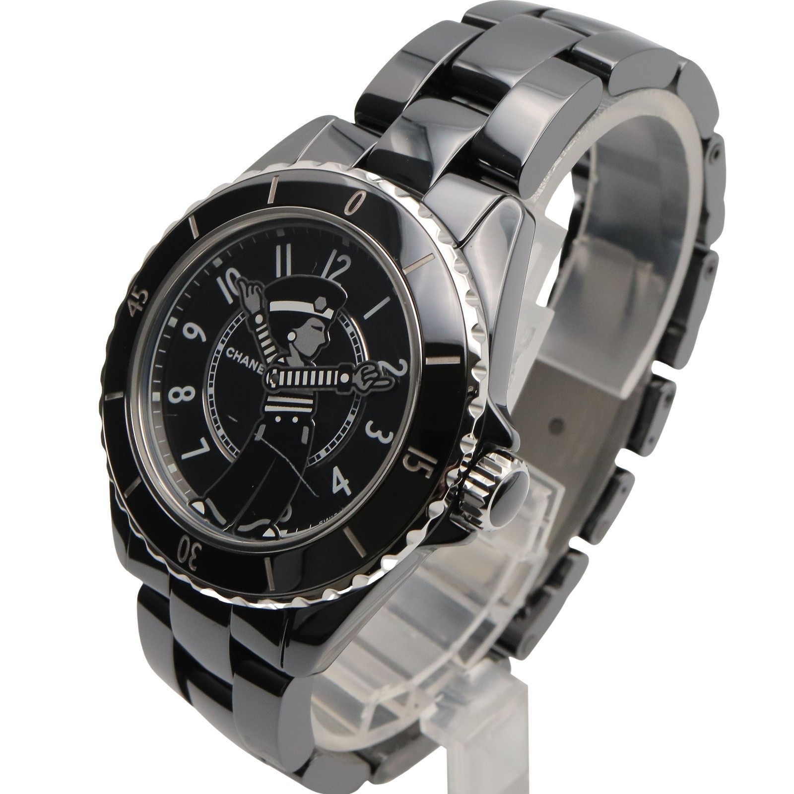 CHANEL Mademoiselle J12 La Pausa Wrist Watch H7609 Automatic ceramic Used mens image 2