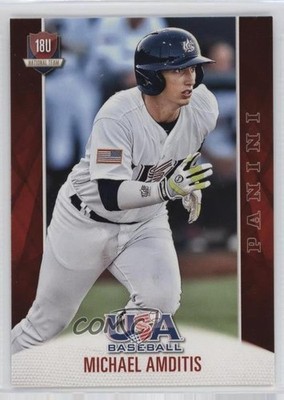 2015 Panini USA Baseball Box Set 18U National Team Michael Amditis #29 0j9e