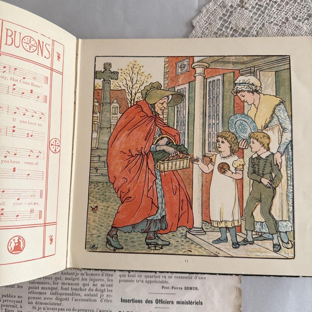 THE BABY'S BOUQUET WALTER CRANE  66年前に購入 BABY'S BOUQUET | Walter CRANE