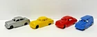 Marx Service Gas Station Playsets & Train Loads 4 Hard Plastic Cars Signed Org,