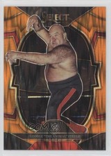2023 Panini Select WWE Concourse Orange Flash Prizm George The Animal Steele 7rf