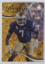2023 Panini Prestige Rookies Xtra Points Premium Gold 29/75 Isaiah Foskey 01sb