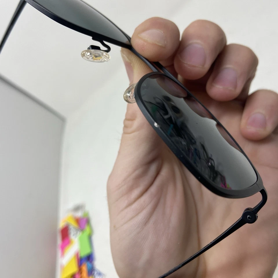 Maui Jim EBB&FLOW MJ 542-2M Negro Mate/con LENTE ESPEJO POLARIZADO GRIS se01 Foto 4 de 4